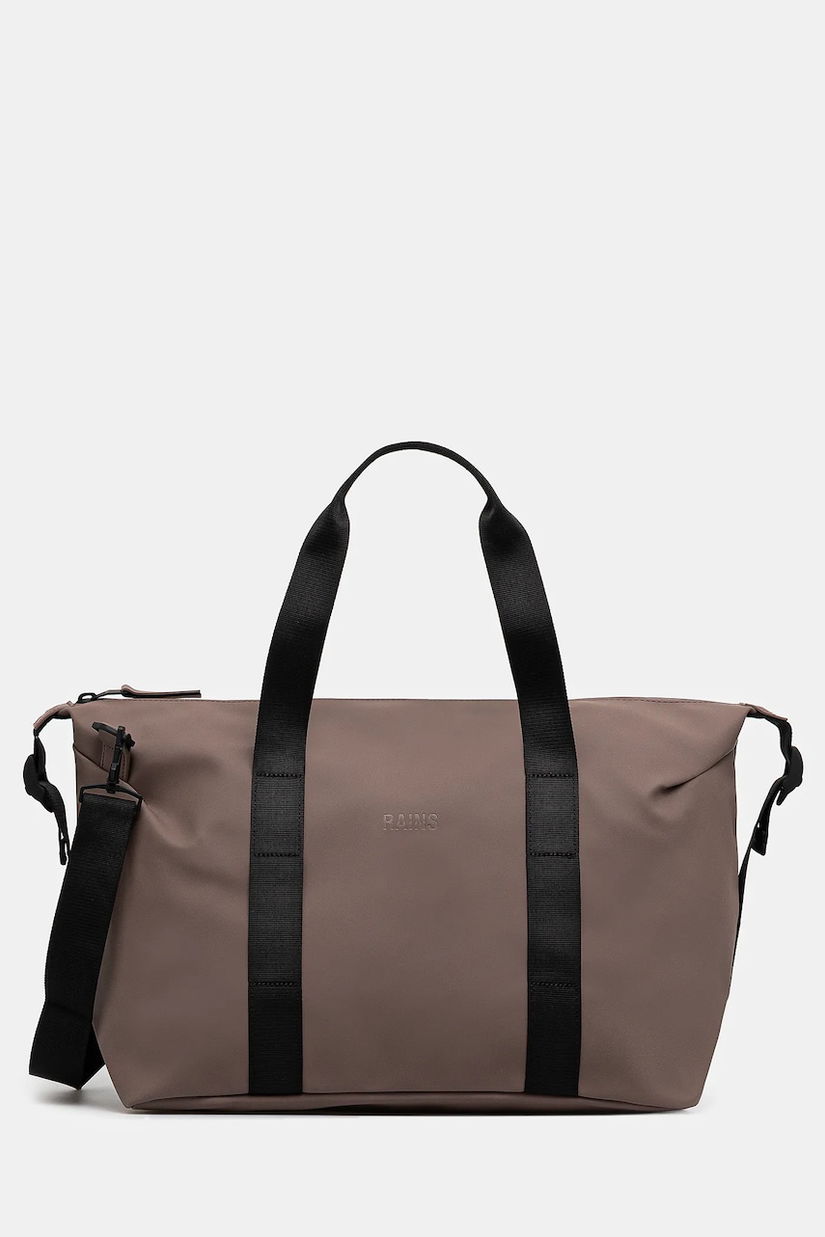 Rains geantă Hilo Weekend Bag Small W3 culoarea maro, 14220.110