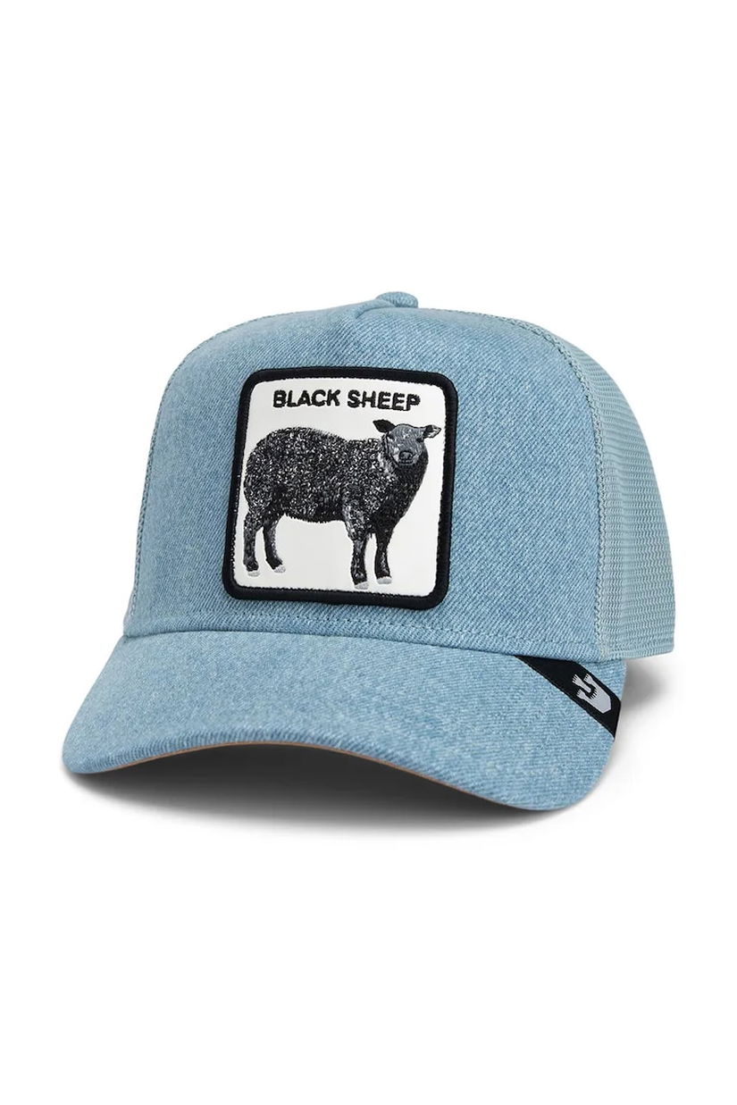 Goorin Bros șapcă The Black Sheep culoarea negru, cu imprimeu, 101-0380