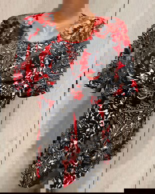 BLUZA GERRY WEBER FRUMOASA VASCOZA MARIME 44