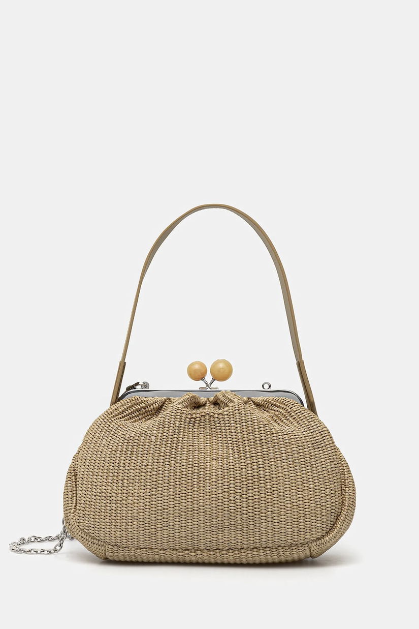 Weekend Max Mara geantă culoarea bej, 2515511085600