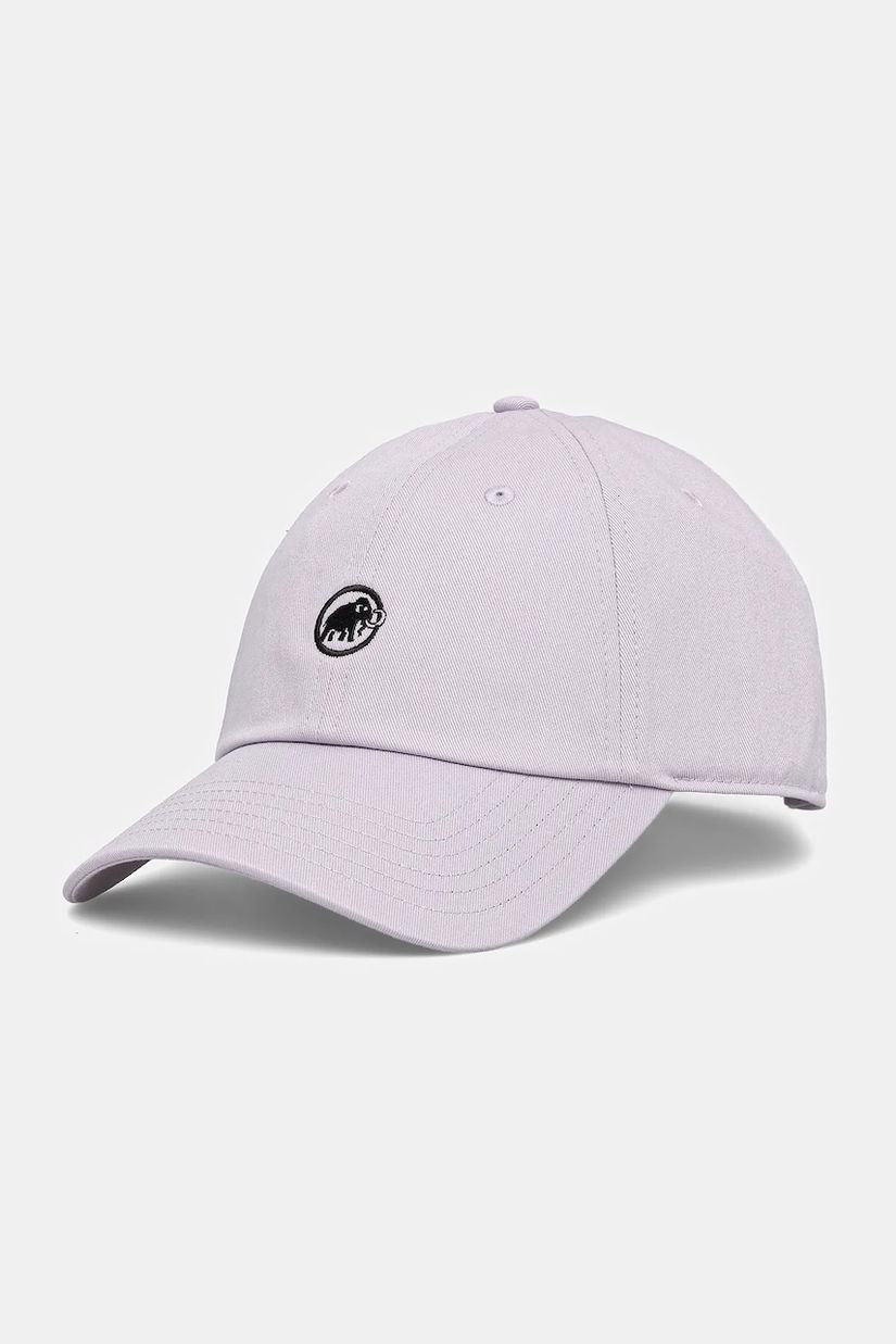 Mammut șapcă de baseball din bumbac culoarea violet, cu imprimeu, 1191-00051