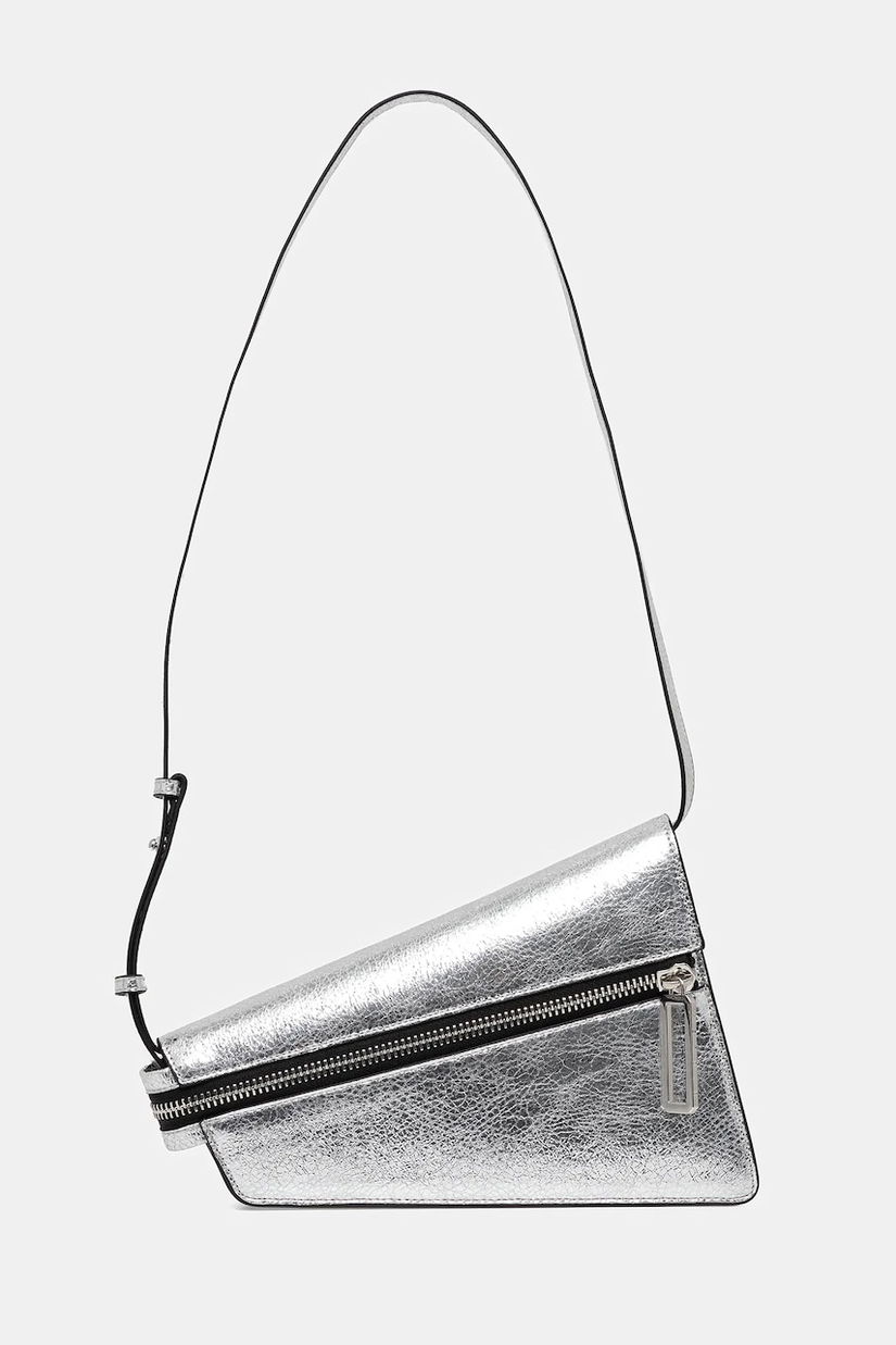 Sisley geantă culoarea argintiu, 6G2BWY055