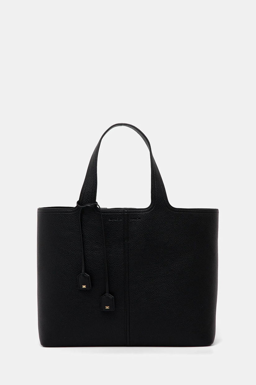 Elisabetta Franchi geantă culoarea negru, BS57A52E2