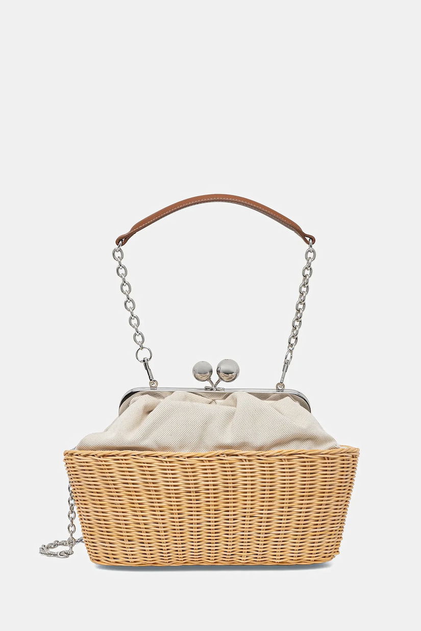 Weekend Max Mara geantă culoarea bej, 2515511135600