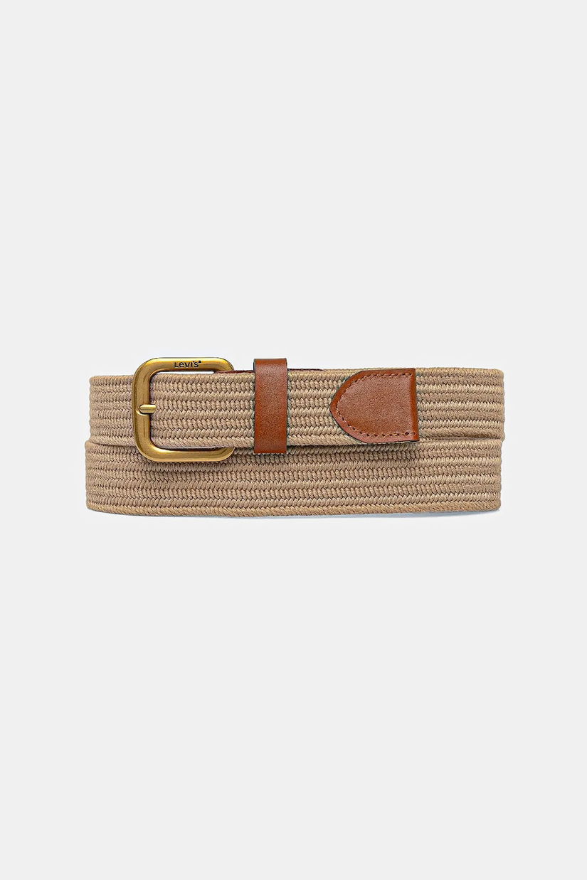 Levi's curea culoarea bej, D7929-0002