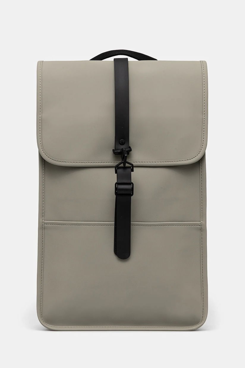Rains rucsac Backpack W3 culoarea verde, mare, uni, 13000