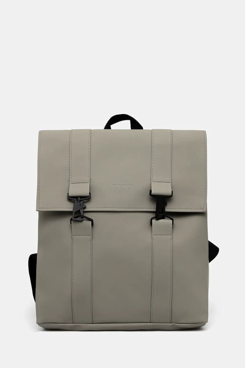 Rains rucsac MSN Bag W3 culoarea verde, mare, uni, 13300