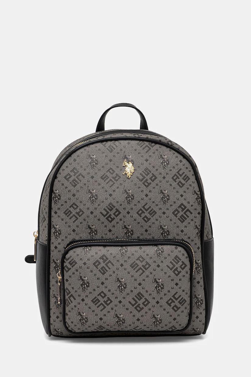 U.S. Polo Assn. rucsac New femei, culoarea gri, mare, cu imprimeu, BEUN28670WVP