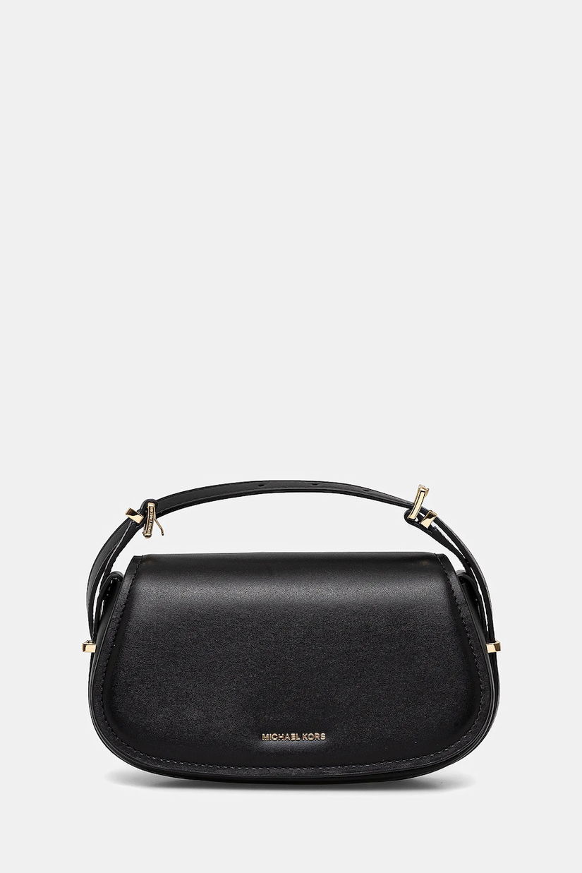 MICHAEL Michael Kors geantă de piele culoarea negru, 32S5GL0C1L