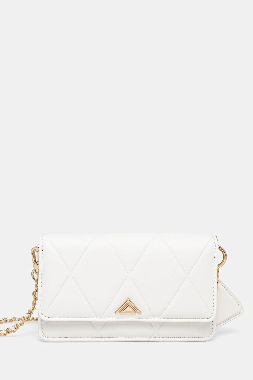 Aldo geantă FITITALL culoarea alb, 14009804