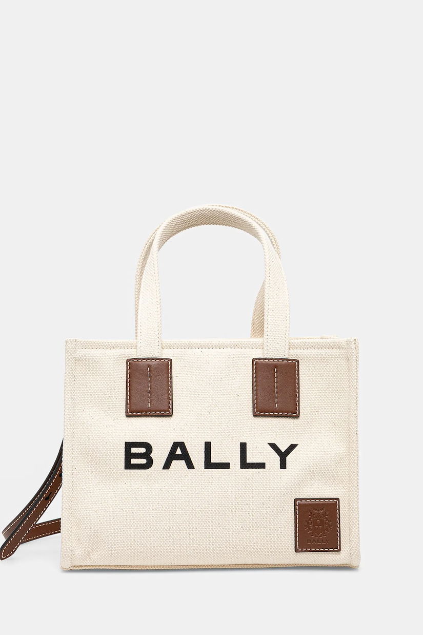 Bally geantă culoarea bej, WAE06W