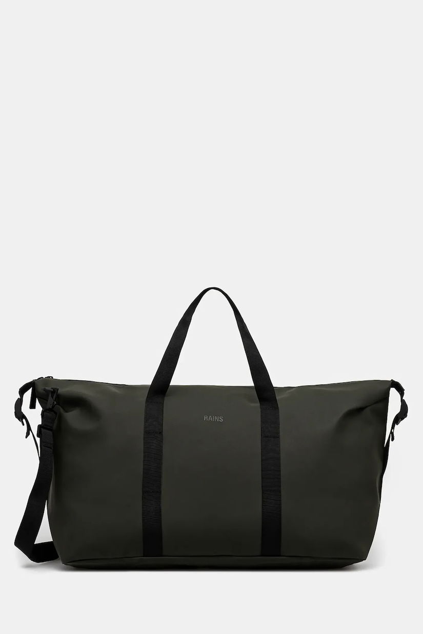 Rains geantă Hilo Weekend Bag Large W3 culoarea verde, 14210