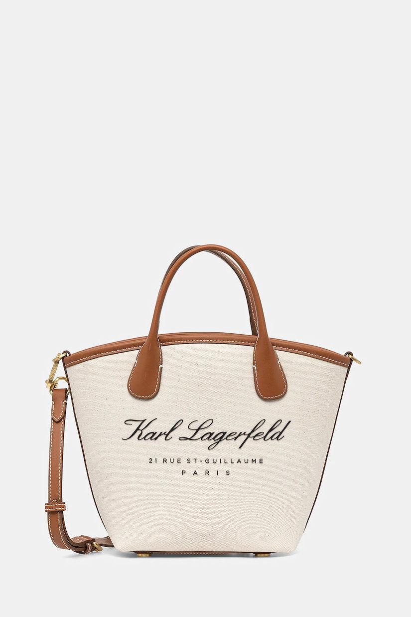 Karl Lagerfeld poseta culoarea bej, A1W46076
