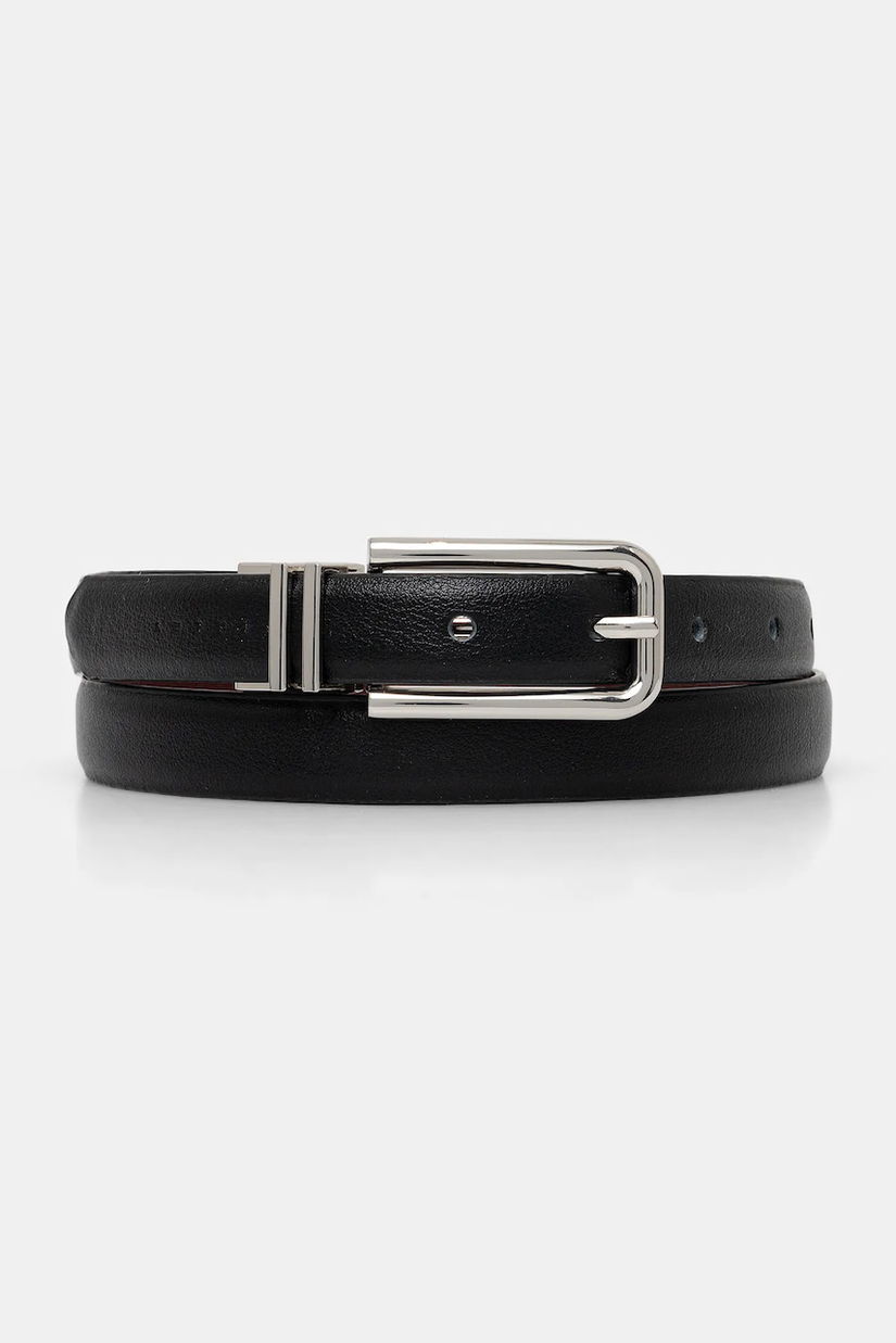 Sisley curea femei, culoarea negru, 6GYWWL02V