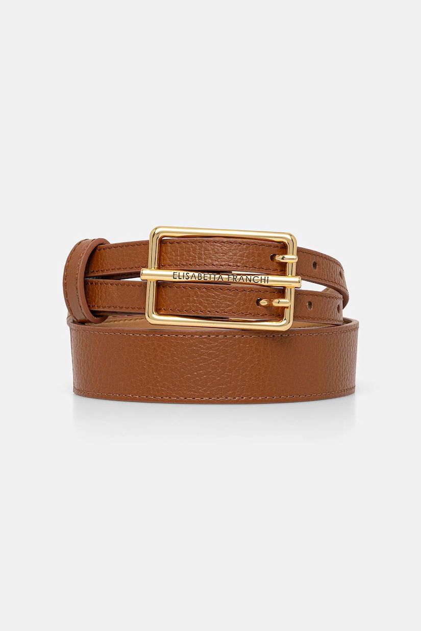 Elisabetta Franchi curea femei, culoarea maro, CT32S52E2