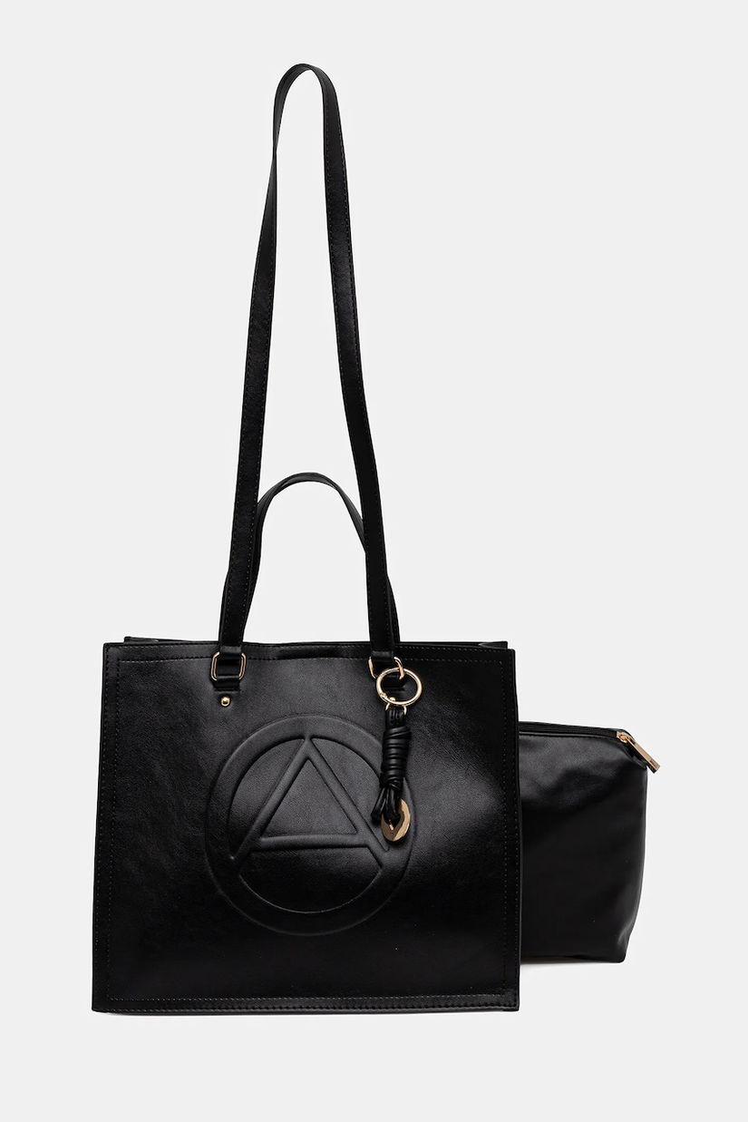Aldo geantă CUSTANCE culoarea negru, 13989460