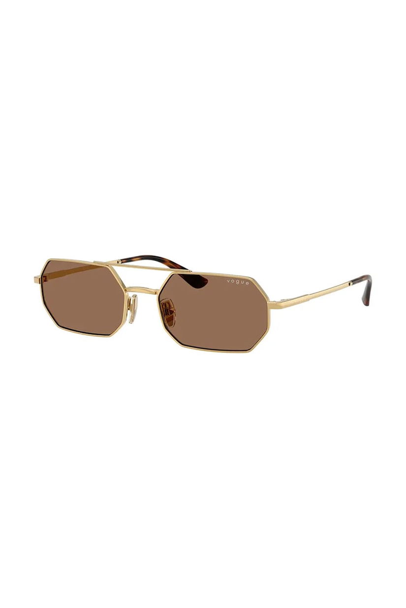 VOGUE ochelari de soare femei, culoarea auriu, 0VO4329S