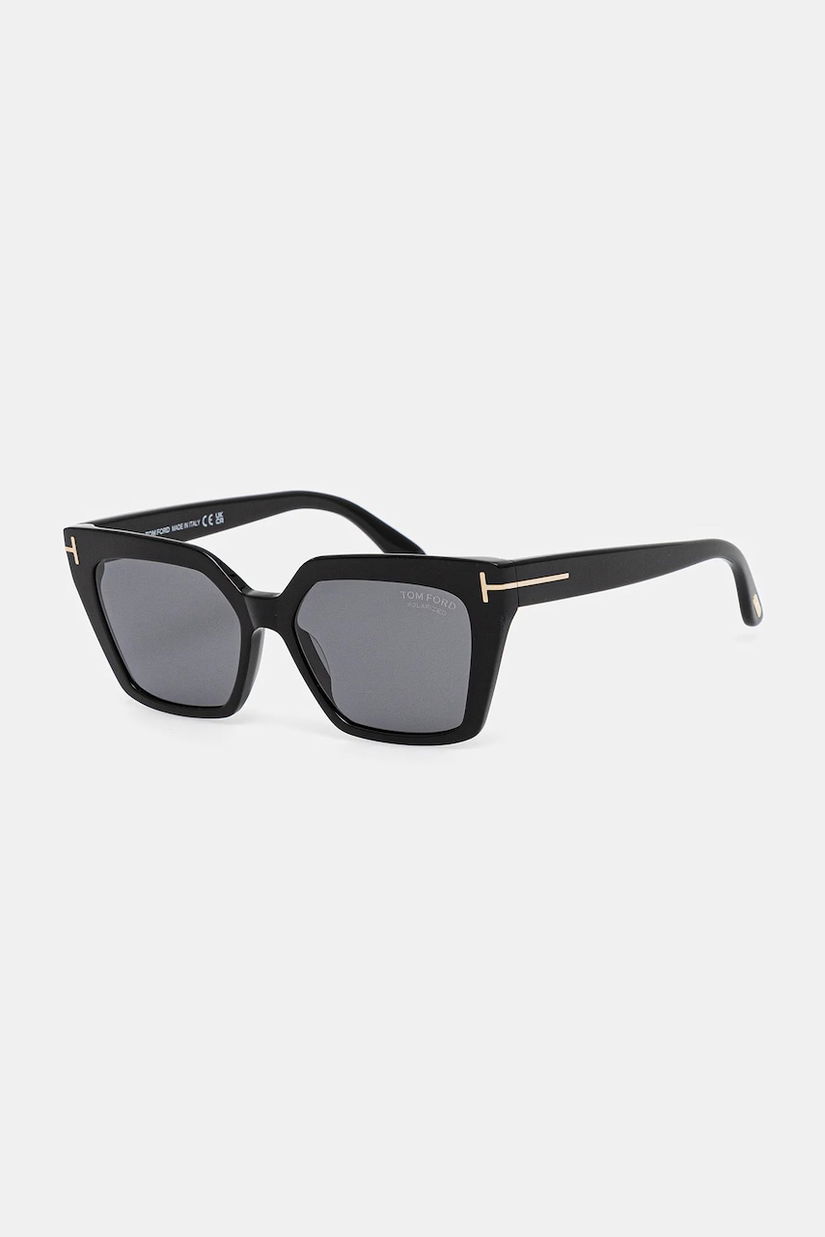 Tom Ford ochelari de soare Winona femei, culoarea negru, FT1030_5301D
