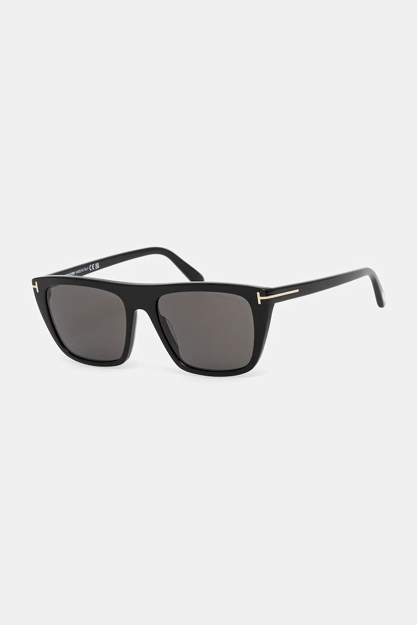 Tom Ford ochelari de soare Aslan bărbați, culoarea negru, FT1175_5601A