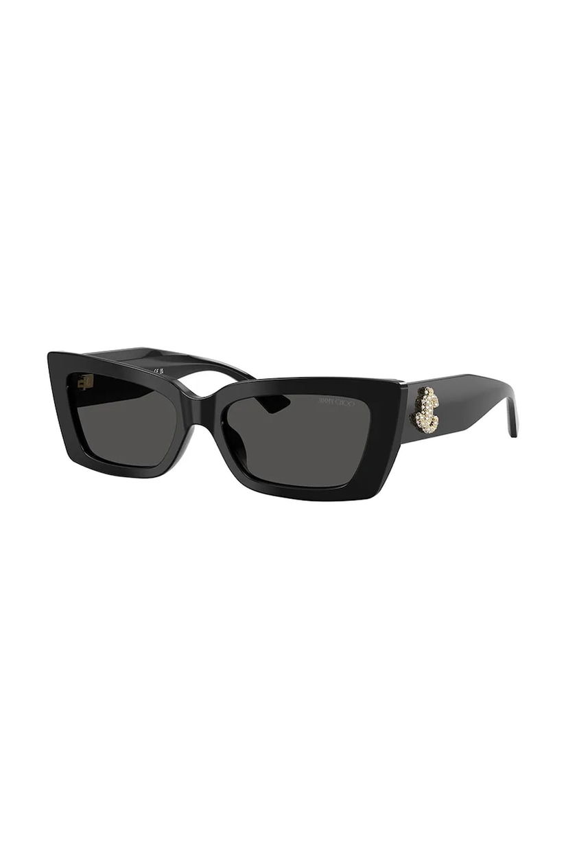 Jimmy Choo ochelari de soare femei, culoarea negru, 0JC5037BU