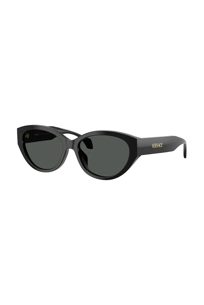 Versace ochelari de soare femei, culoarea negru, 0VE4495D