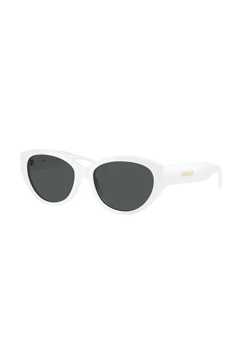 Versace ochelari de soare femei, culoarea alb, 0VE4495D