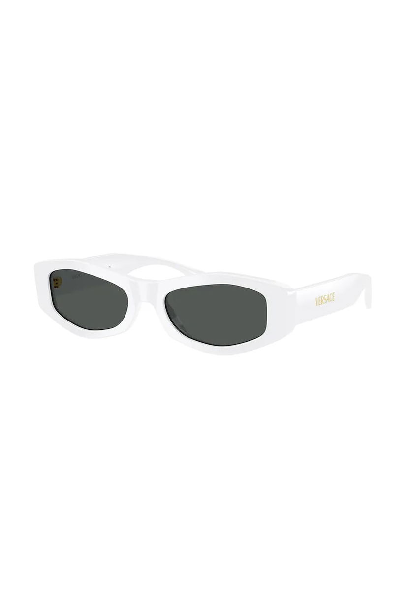 Versace ochelari de soare femei, culoarea alb, 0VE4487