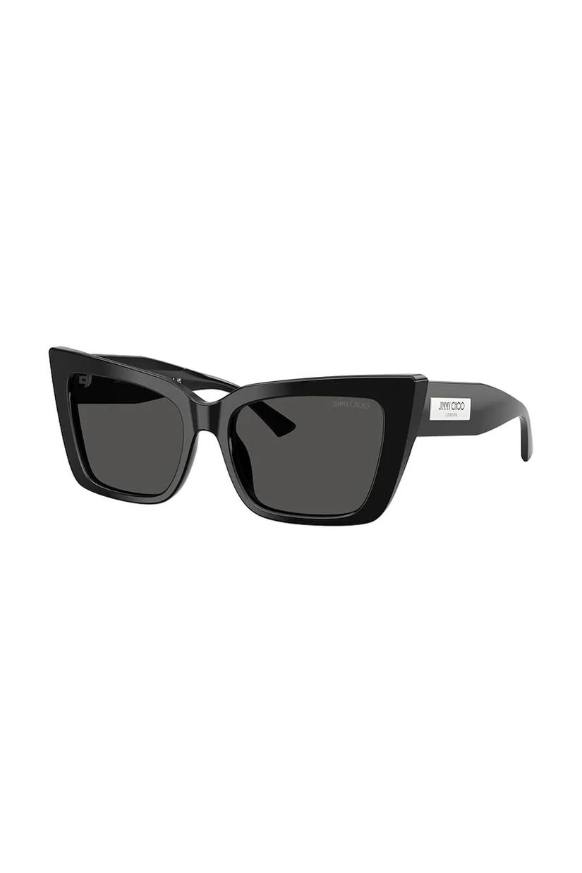 Jimmy Choo ochelari de soare femei, culoarea negru, 0JC5041