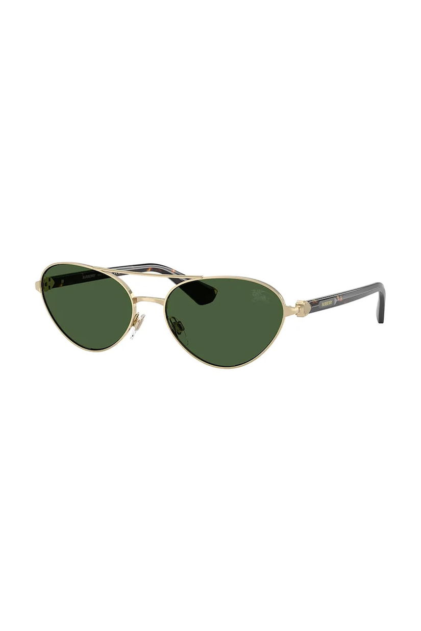 Burberry ochelari de soare femei, culoarea galben, 0BE3165