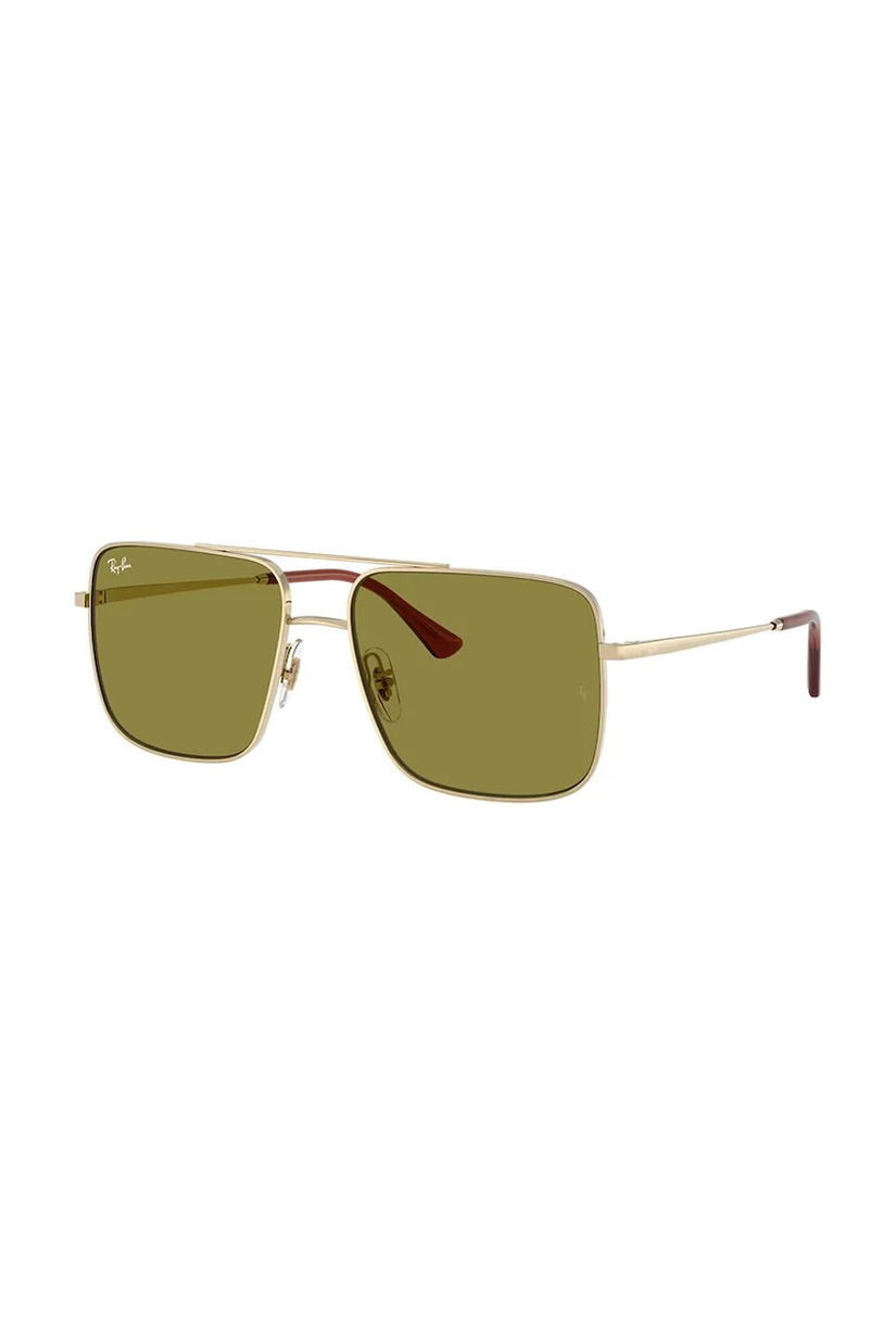 Ray-Ban ochelari de soare culoarea auriu, 0RB3758