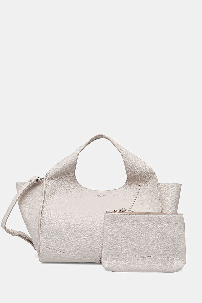 Gianni Chiarini geantă de piele EUFORIA culoarea bej, BS.9555.RNGDBL