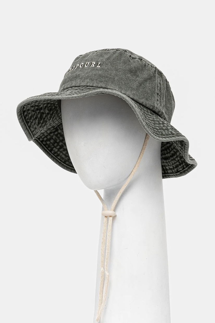 Rip Curl pălărie din bumbac culoarea verde, bumbac, 04OWHE