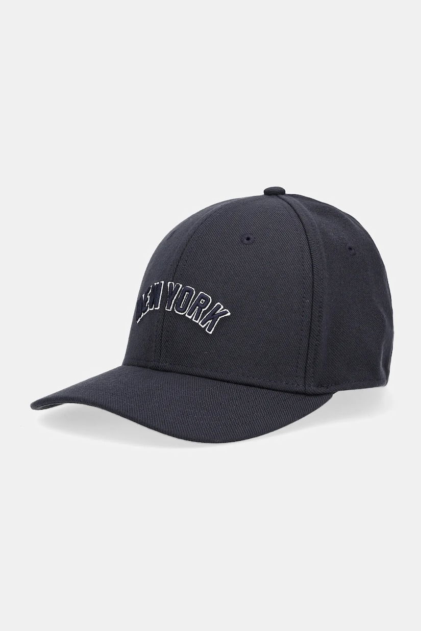 Nike șapcă New York Yankees copii, culoarea bleumarin, uni, NB17-4FA-NK-GEC