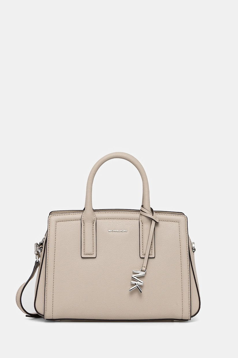 MICHAEL Michael Kors geantă de piele culoarea bej, 30S5S9IS1L
