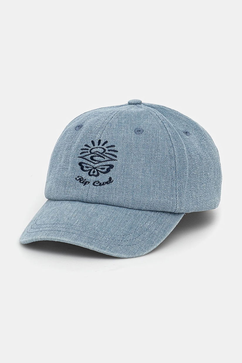 Rip Curl șapcă de baseball din denim cu imprimeu, 063WHE
