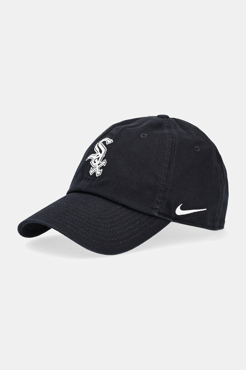 Nike șapcă de baseball din bumbac Chicago White Sox culoarea albastru marin, cu imprimeu, NB01-00A-RX-BEK