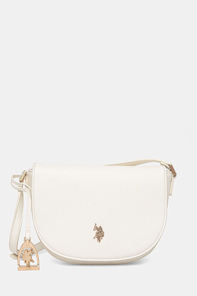 U.S. Polo Assn. geantă Jones culoarea bej, BEUJE8654WVP