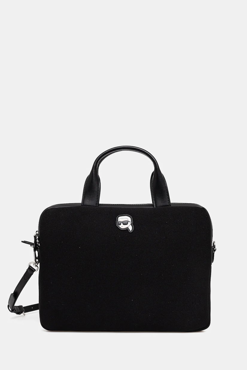 Karl Lagerfeld geantă laptop culoarea negru, A1M32021