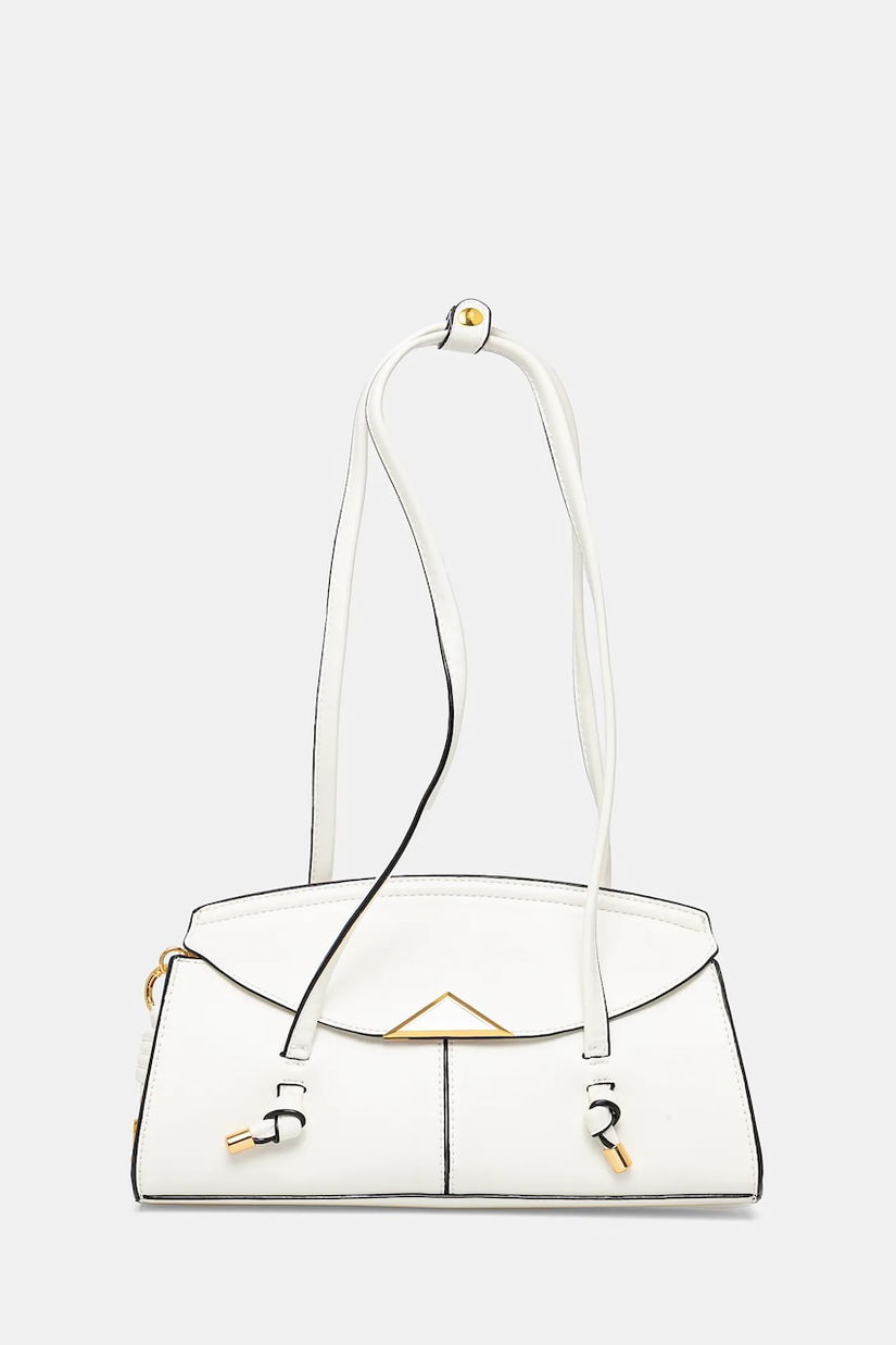 Aldo geantă SHOULDERSADIE culoarea alb, 13933781