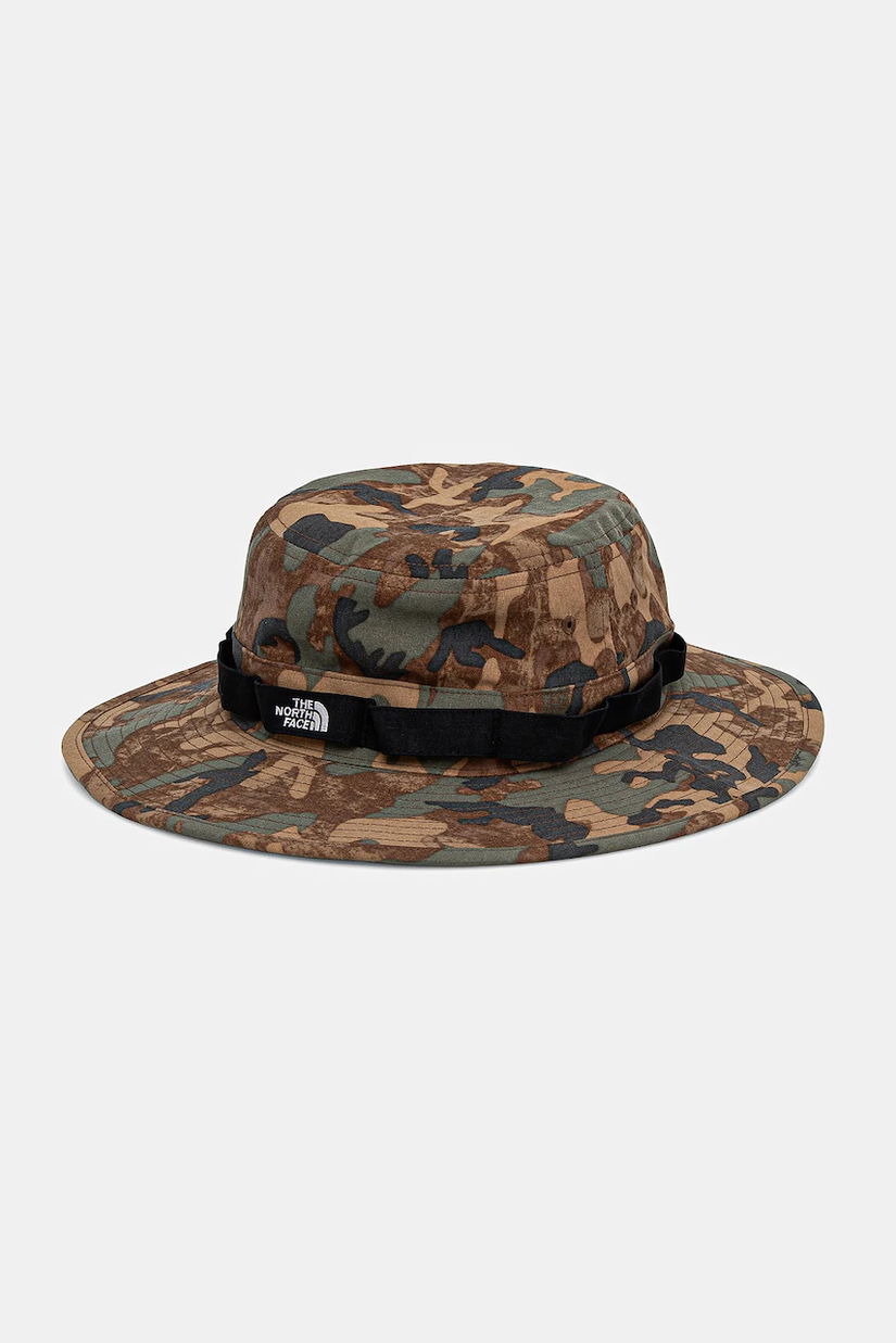 The North Face palarie Class V Brimmer culoarea verde, NF0A5FXFCID1