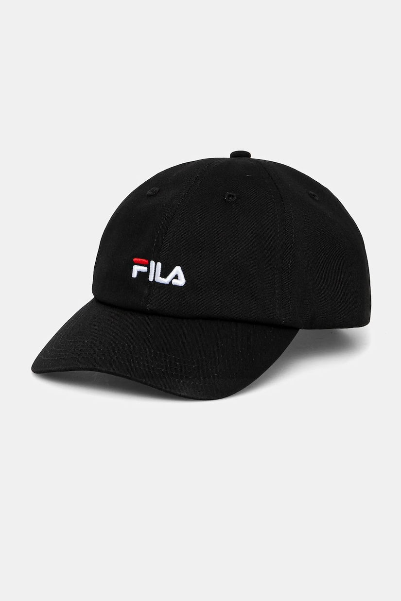 Fila șapcă de baseball din bumbac Faridokt culoarea negru, cu imprimeu, FCU0139