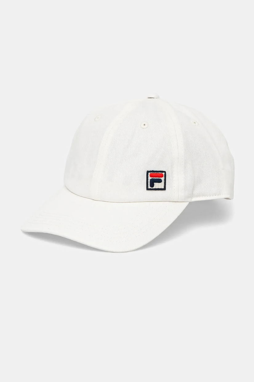 Fila șapcă de baseball din bumbac Frontera culoarea bej, cu imprimeu, FCU0140