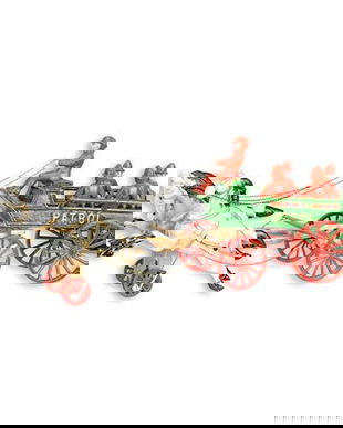 Caruta de pompieri-decoratiune fonta