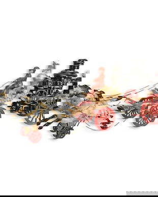 Pompa cu aburi-decoratiune fonta