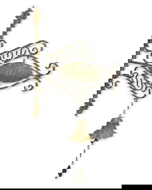 Set placute decorative cu clopotel