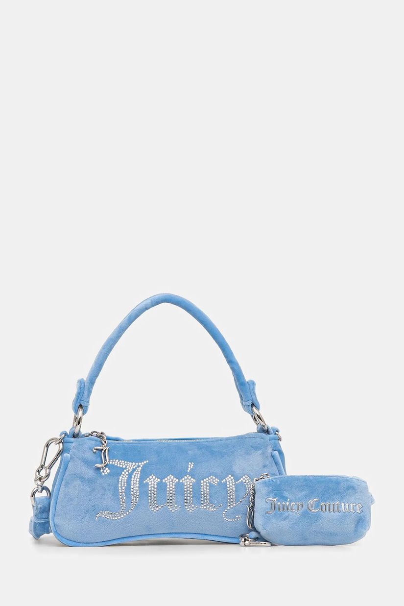 Juicy Couture geantă de mână din catifea Kimberly BEJQL8767WPO