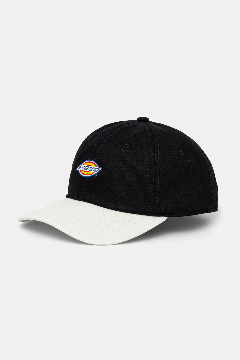 Dickies șapcă de baseball din bumbac culoarea negru, modelator, DK0A4Z6LBLK1
