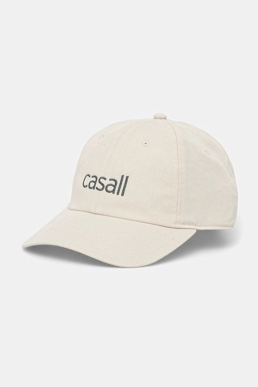 Casall sapca culoarea bej, neted, 24198
