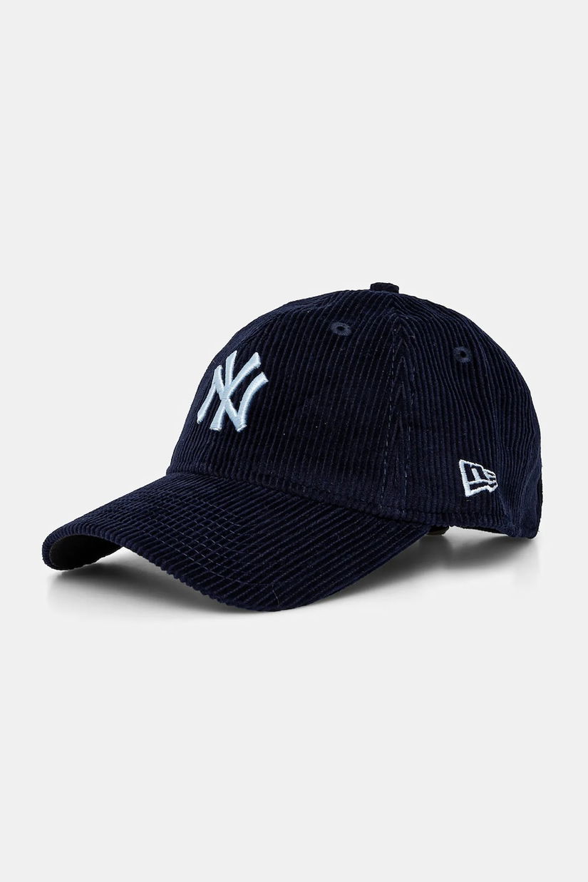 New Era palarie din velur culoarea albastru marin, cu imprimeu, 60595366