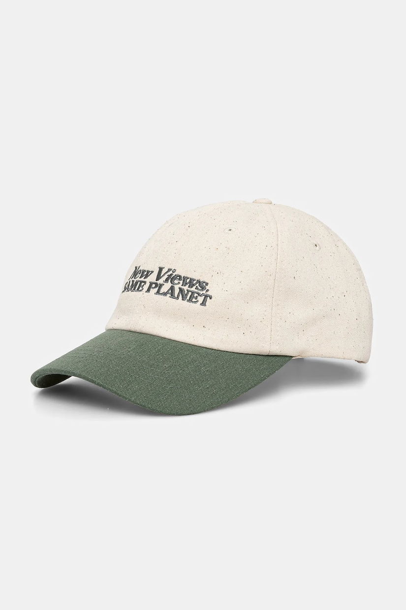 The North Face sapca Norm culoarea bej, cu imprimeu, NF0A7WHOALO1